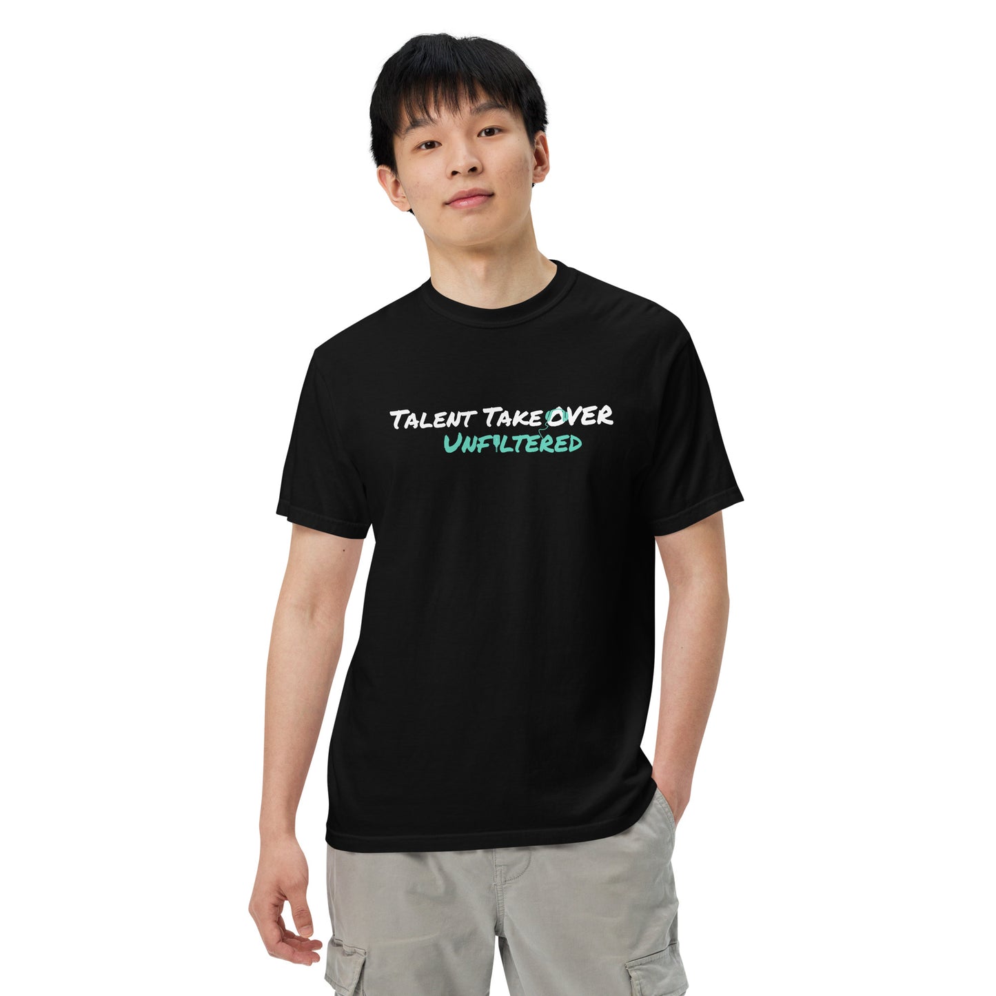 Talent Takeover Unfiltered Men’s Garment-dyed Heavyweight T-shirt