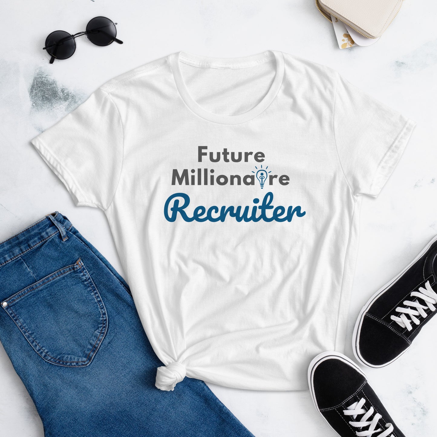 Future Millionaire Recruiter Women's Short Sleeve T-shirt
