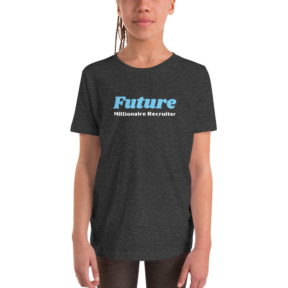 Future Millionaire Recruiter Youth Short Sleeve T-Shirt